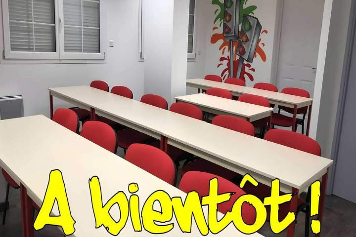 Salle de formation de l'auto-école Saint-Dié-des-Vosges